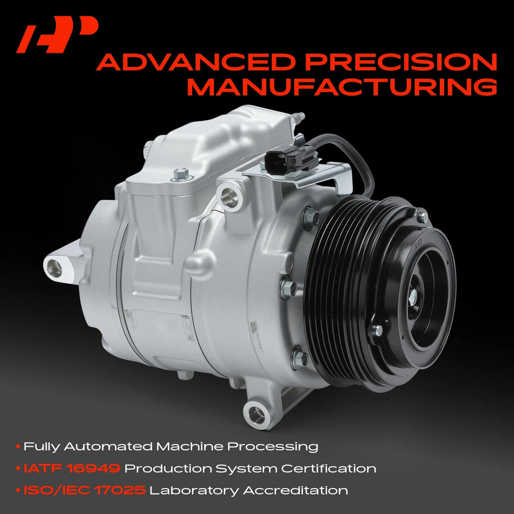 A/C Compressor with Clutch for Ford Edge (2015–2018) Lincoln MKZ (2017–2020) MKX