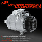 A/C Compressor with Clutch for Ford Edge (2015–2018) Lincoln MKZ (2017–2020) MKX