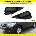 2X Front Bumper Fog Light Trim Grille for Honda CR-V (2015–2016)