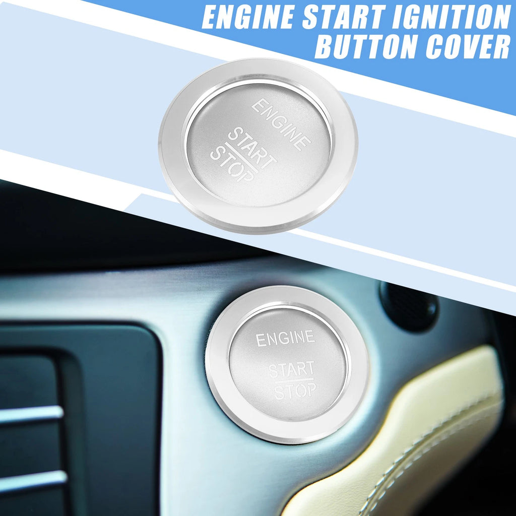Engine Start Stop Button Cover Sticker for Mercedes-Benz B C GLC GLA (2015–2023)