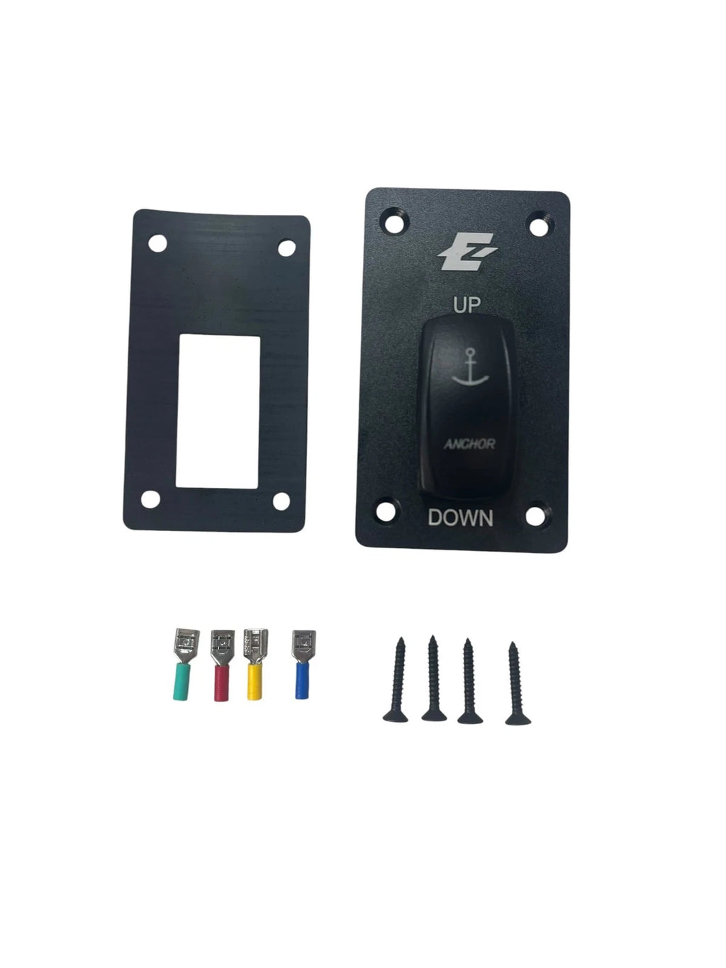 E-Z Anchor Puller Rocker Switch 12V 20A with Hardware for Universal Use (2010–2023)