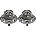 Set of 2 Wheel Hubs for Honda Fit (2007–2014) Rear Left & Right