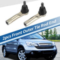 2 x Front Outer Tie Rod End Links for Honda CR-V (2007-2011)
