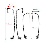 4 x Door Window Lift Switch Panel Cover Trim for Audi A3 S3 RS3 (2013-2020)