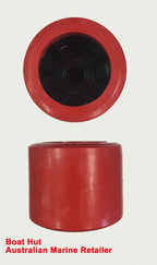 2X Red Wobble Roller 4" for Boat Trailer (Pin Size 3/4", 20mm)