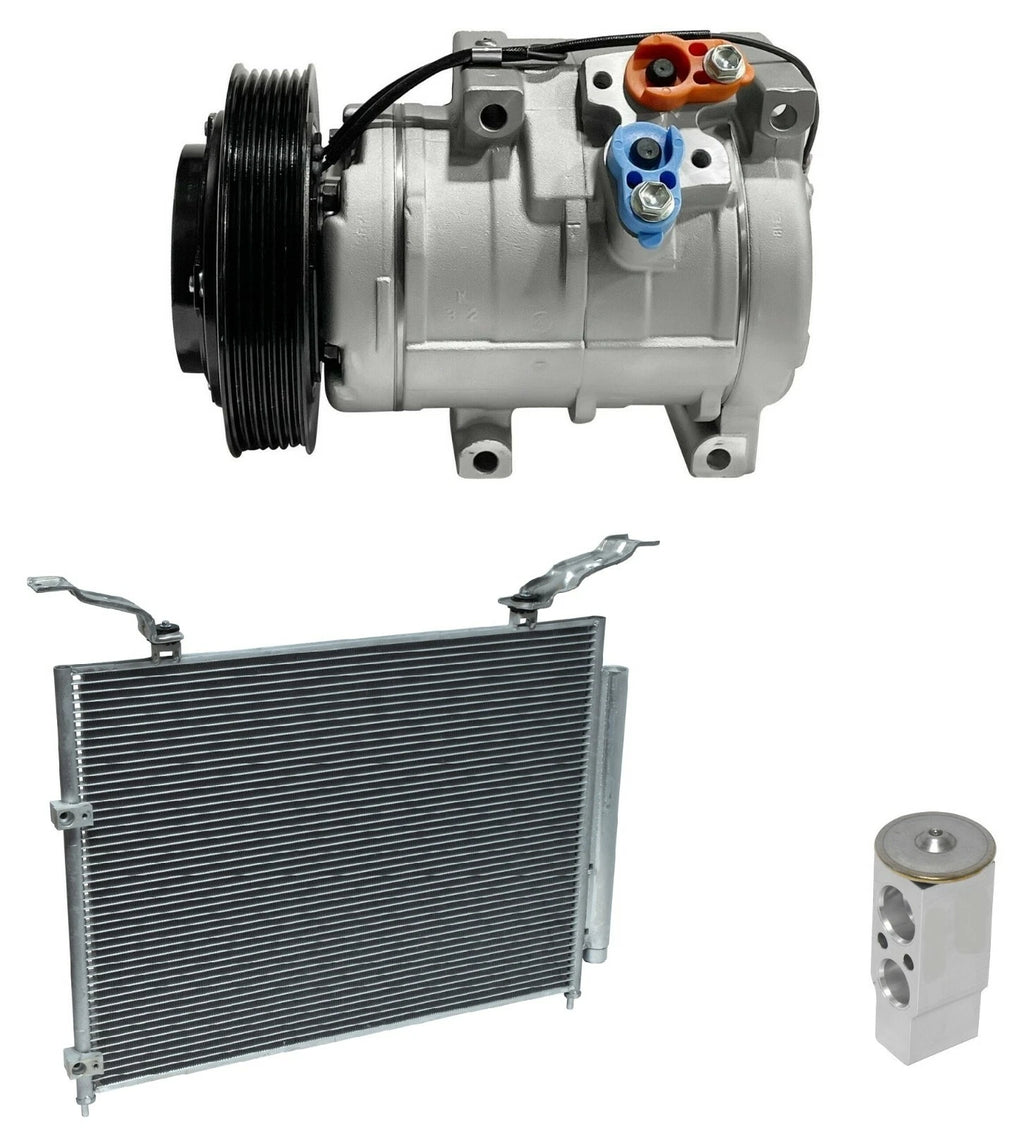 AC Compressor Kit With Condenser for Honda Pilot 3.5L (2007–2011)