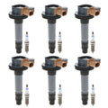 Set of 6 Ignition Coils & Spark Plugs for Ford Expedition F-150 (2015–2020)