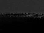 Front Insert Door Panel Cover Leather for VW Jetta (2011–2014) Black