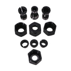 10X Collet Chuck Adapter Kit for Woodworking Applications