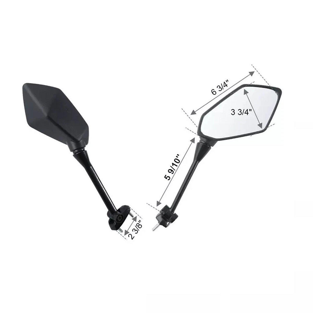 Rearview Side Mirrors for Kawasaki Ninja 650 EX650 (2009–2016) Z1000 (2011–2014)
