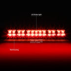LED Third Brake Light for Toyota Tundra (2000–2006) - Red Housing