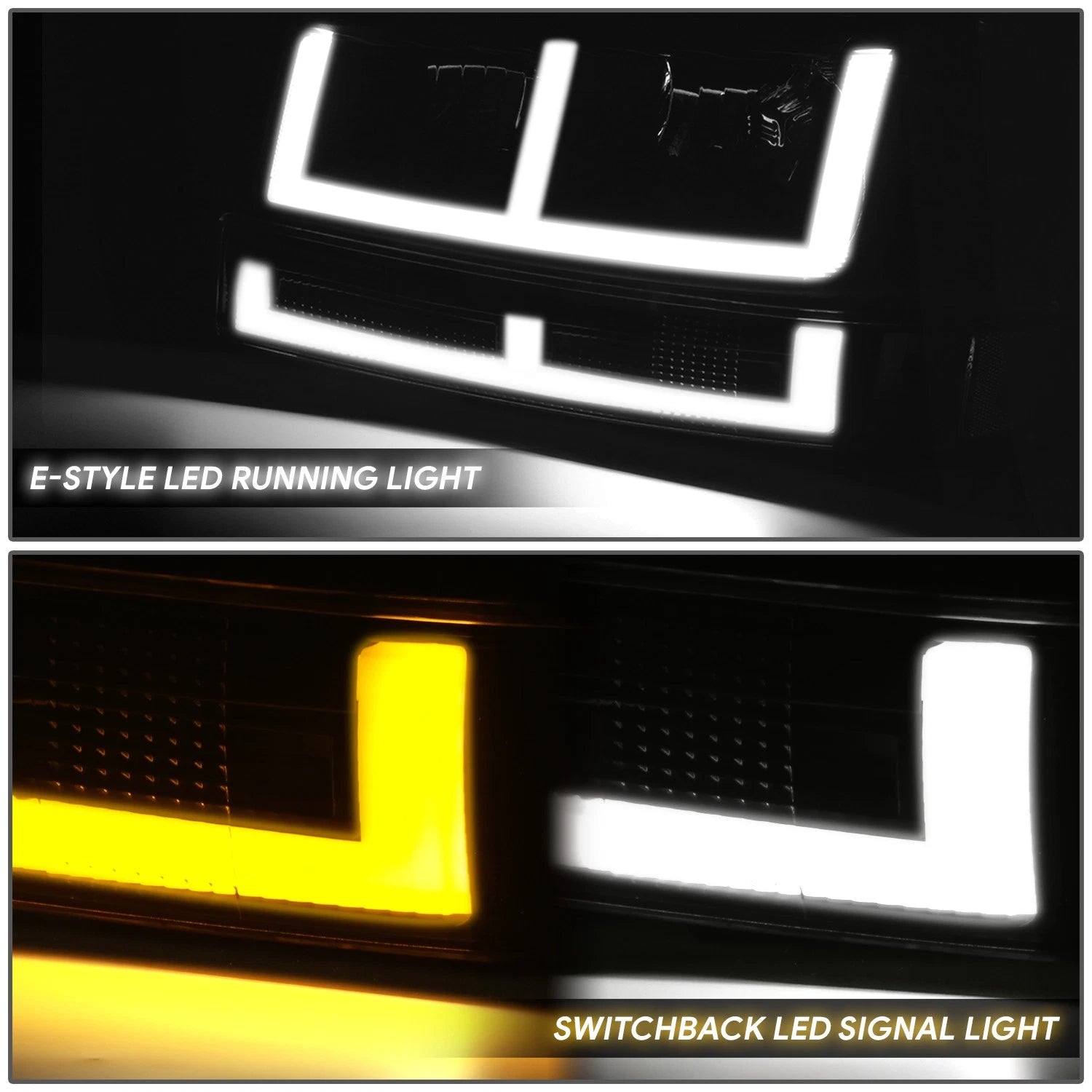 LED DRL Headlights for Chevrolet Express/Savana 1500-3500 (2003–2023)