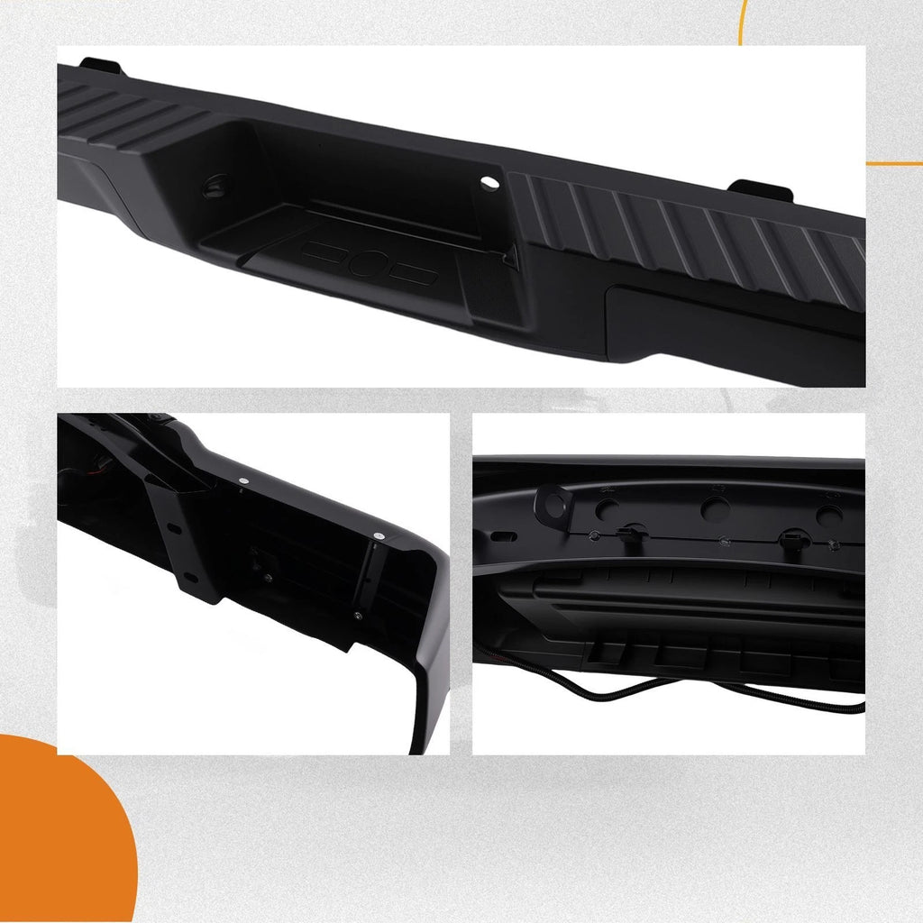 Rear Bumper Assembly for Ford F150 (2009–2014) 9L3Z17906A Bolt-On Steel