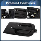 Front Left Door Handle for Hyundai H1 Starex (2007–2009) - Black