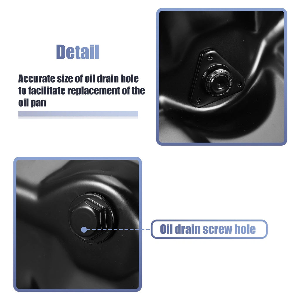 Engine Oil Pan No. 5047566AA for Dodge Dart (2012–2014), Jeep Cherokee (2014)