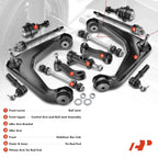 15x Front Control Arm & Hub Bearing Kit for Chevrolet Silverado (2007–2019)