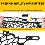 Set of 2 Cargo Envelope Nets for Universal Car Interior Accessories