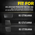 Right Front Rear Door Trim Molding Panels for Ram ProMaster Van (2014–2018)
