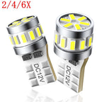 Set of 2 AUXITO T10 LED License Plate Light Bulbs for Chevrolet Ford