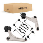Front Lower Control Arms & Sway Bar End Link for Ford Fusion Lincoln MKZ (2013–2020)