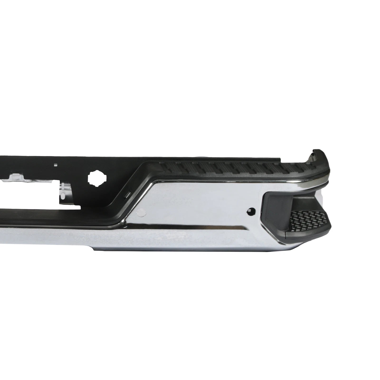 Chrome Rear Bumper for Chevy Silverado 1500 GMC Sierra (2019–2024)