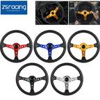 14" Drifting Racing Steering Wheel for Universal Fit