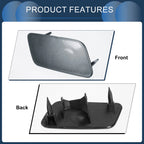 Front Right Washer Nozzle Cover Cap for Audi A3 (2017–2020) 8V3955276 Gray