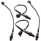 Set of 4 O2 Oxygen Sensors for Cadillac SRX (2010–2011) V6 3.0L Upstream & Down