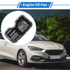 1 Pc Engine Oil Pan No.ZJ0110400 for Mazda 2 1.5L (2011–2015) Iron Black