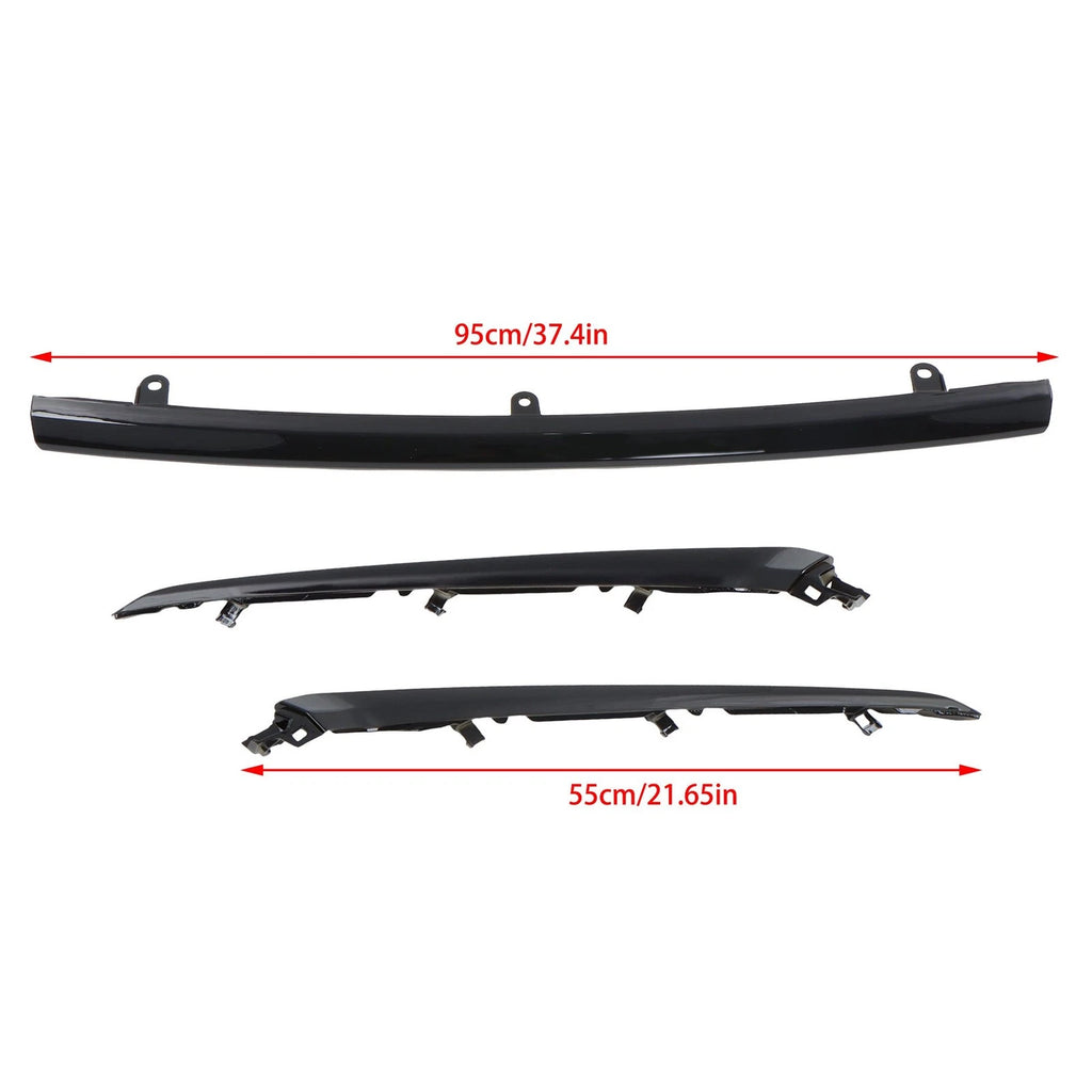 Grille and Headlight Trim Molding for Honda Pilot (2023–2025)