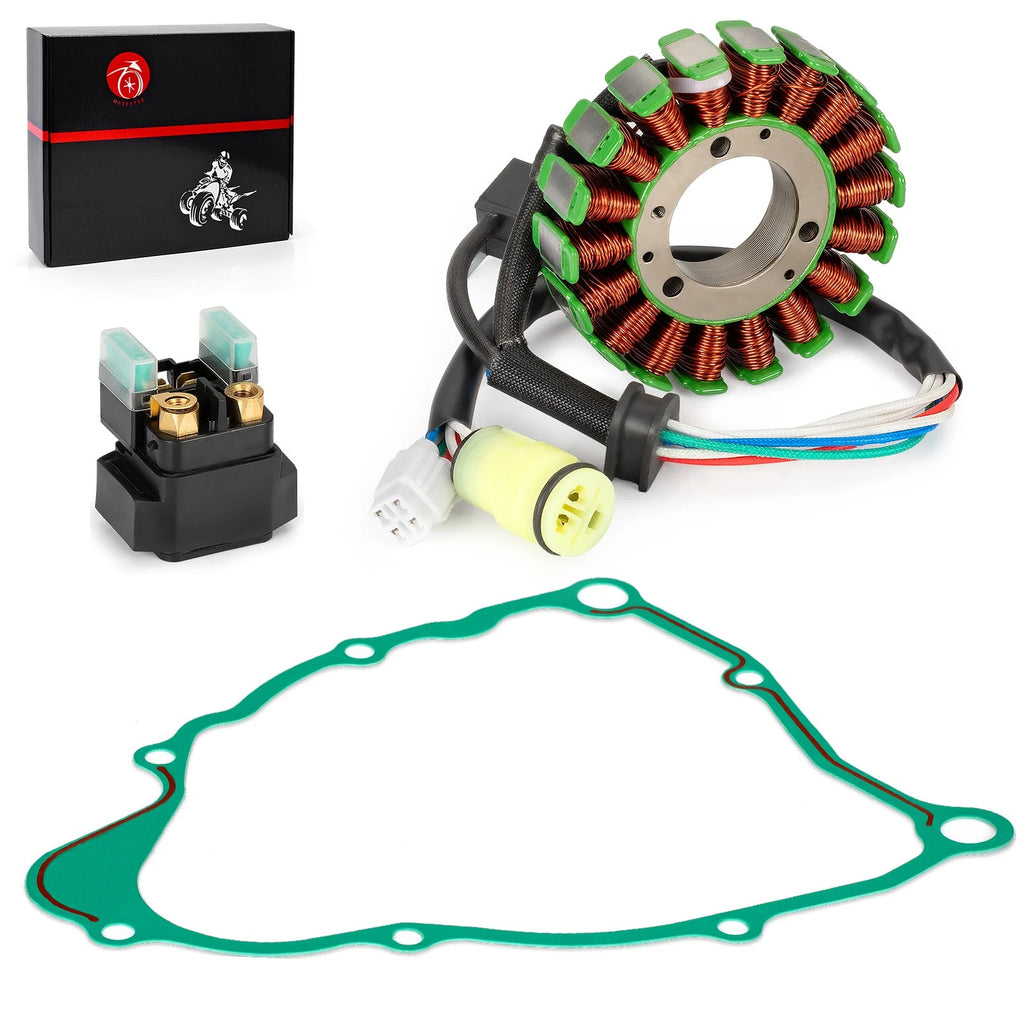 Stator Generator w/ Starter Solenoid Relay for Yamaha Bear Tracker 250 (2001–2004)