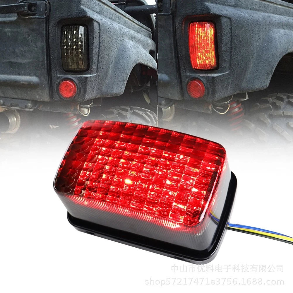 Red LED Tail Light for Yamaha XT 225 250 350 (2001–2007)