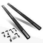 Set of 2 4" Side Step Nerf Bars for Ford F150/Super Duty Crew Cab (2015–2020)