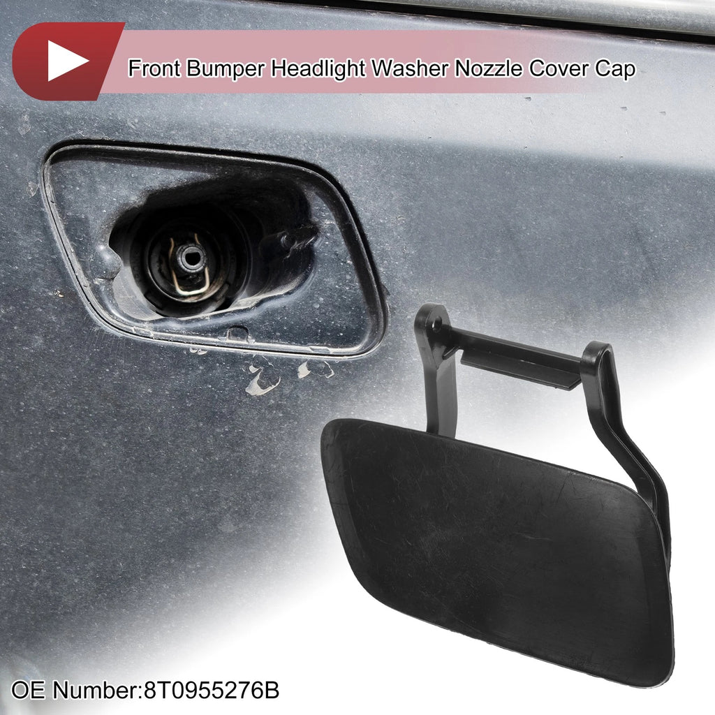 Front Right Washer Nozzle Cover Cap for Audi A5 (2012–2017) 1 Pcs Unpainted