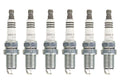 Set of 6 NGK Ruthenium HX Spark Plugs for (Gap 0.044)