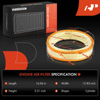 2X Engine Air Filter for Mercedes-Benz 300E, 300TE, 300CE (1986–1992)