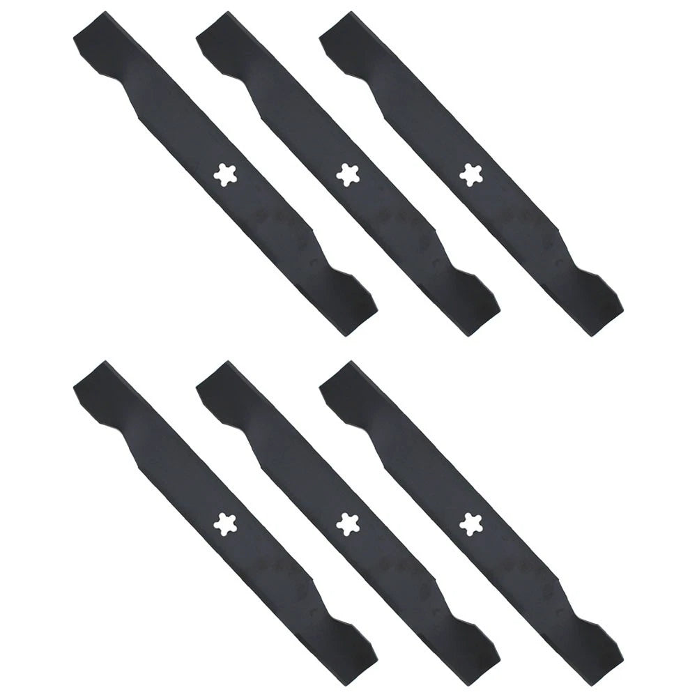 6 Lawn Mower Blades for Husqvarna Craftsman 50" Deck (Fits 137380 5321)