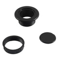 Umbrella Hole Ring Plug Cap Set for Outdoor Table Cover Black
