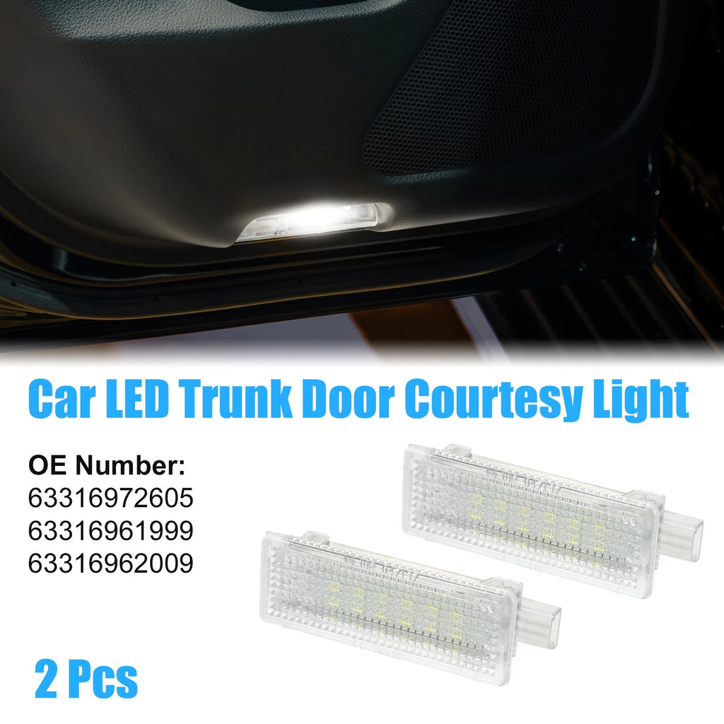2pcs Trunk Light Courtesy Footwell Boot Lamp for BMW X3 (2011–2017), X5 (2007–2013) 716058753910