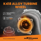 Universal Turbocharger for Up to 500 BHP (GT30 GT3037 GT3076)