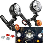 4.5" LED Auxiliary Spotlight for Harley Street Glide FLHX (2006–2023)