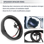 6.5" Tweeter Speaker Spacer Adaptor for Honda  - 2 x Set