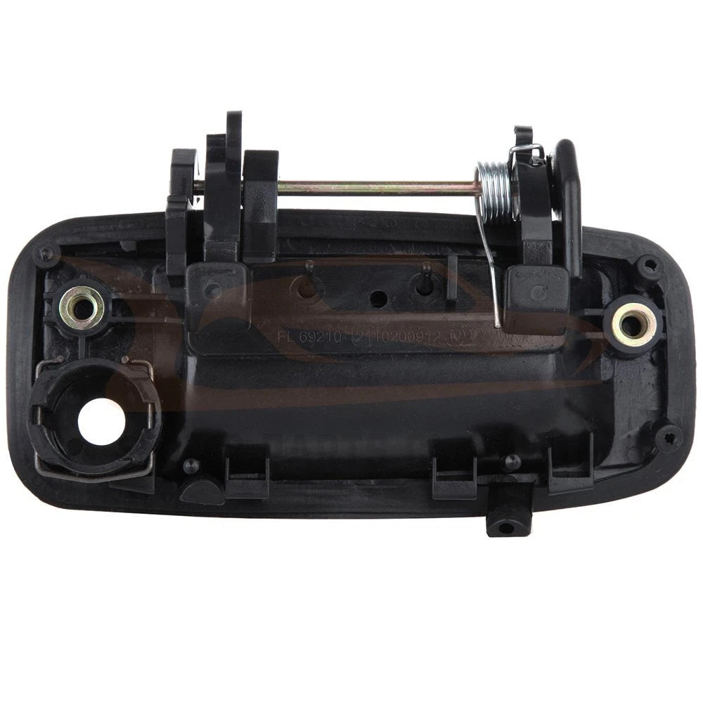 Door Handle for Toyota Corolla/Prizm (1988-1992) Black Exterior Front Left