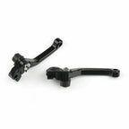 Pivot Brake Clutch Lever for Kawasaki KX65 KX85 KX250 KX250F KX125 (2004) Black T9