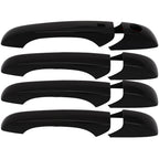 Set of 4 Door Handle Covers for Dodge Grand Caravan, Jeep Grand Cherokee