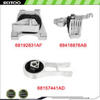 Engine Motor & Trans Mounts Set for Chrysler 200 Limited Sedan (2015–2017) A5844 A5825