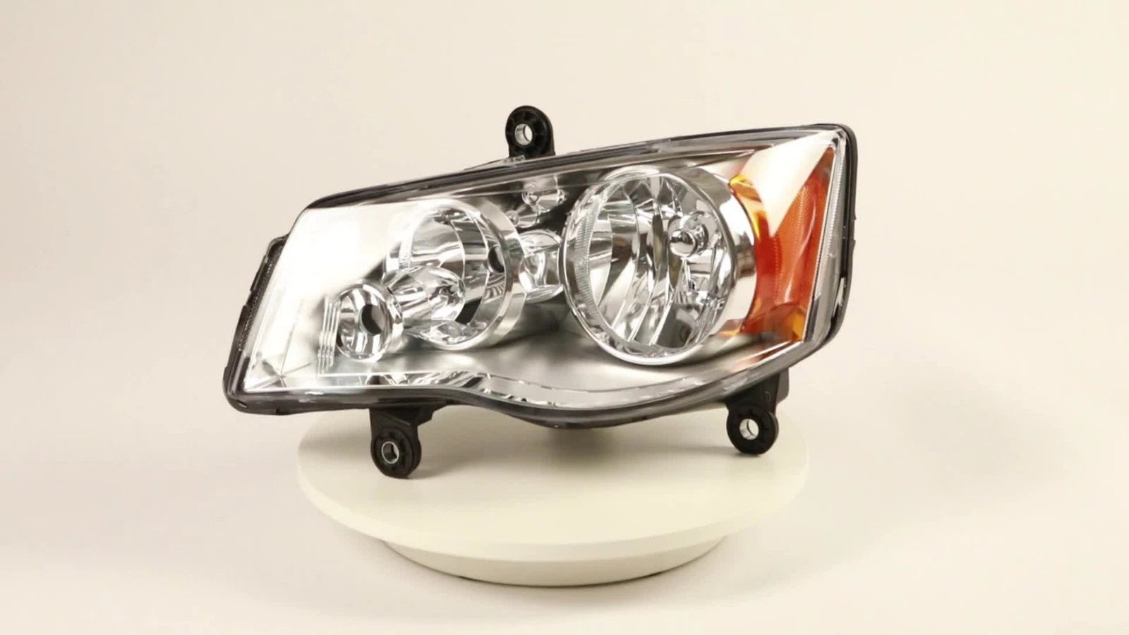 Pair of Headlights for Dodge Grand Caravan (2011–2018) & Chrysler Town & Country (2008–2016)