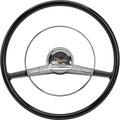 15 Inch Steering Wheel Replacement with Horn Button for 1957 Chevy Bel Air