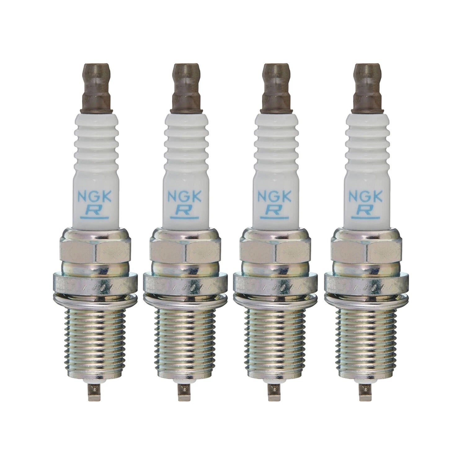 Set of 4 NGK Laser Platinum Spark Plugs 6458 for Audi A4 TT VW Golf L4 (1996–2023)