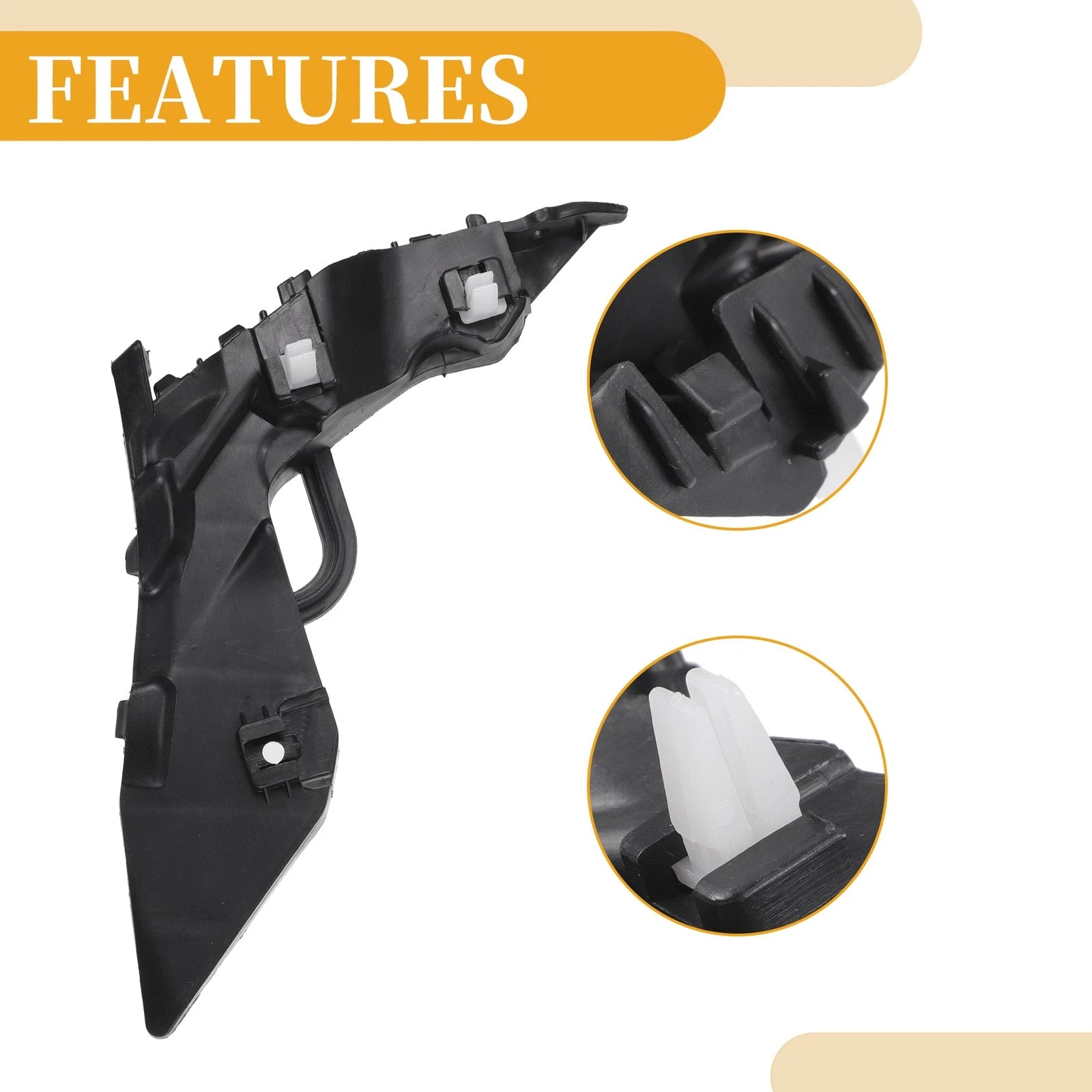 RH Front Bumper Support Bracket for Hyundai Elantra (2017–2018)